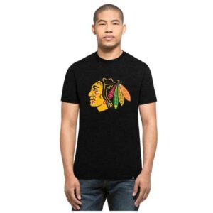 47 NHL CHICAGO BLACKHAWKS 47 CLUB TEE černá L - Pánské tričko 47