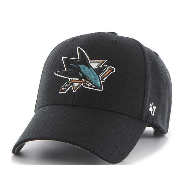 47 NHL SAN JOSE SHARKS 47 MVP černá UNI - Kšiltovka 47