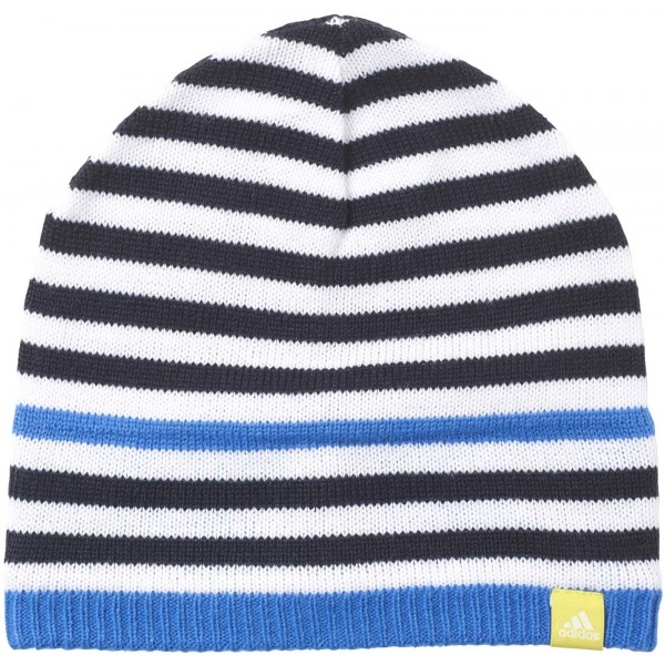 adidas STRIPY BEANIE modrá 54 - Dětská zimní čepice adidas