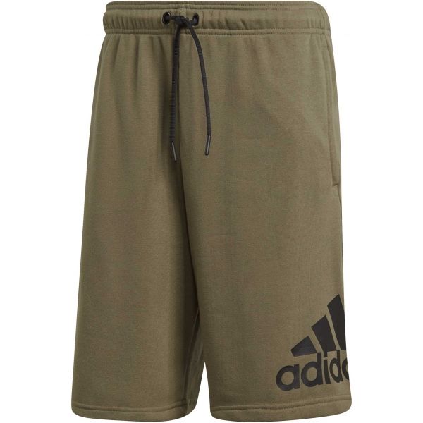 adidas HM BOS SHORT FL tmavě zelená XL - Pánské kraťasy adidas