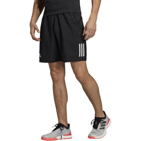adidas CLUB 3STR SHORT černá S - Pánské tenisové kraťasy adidas