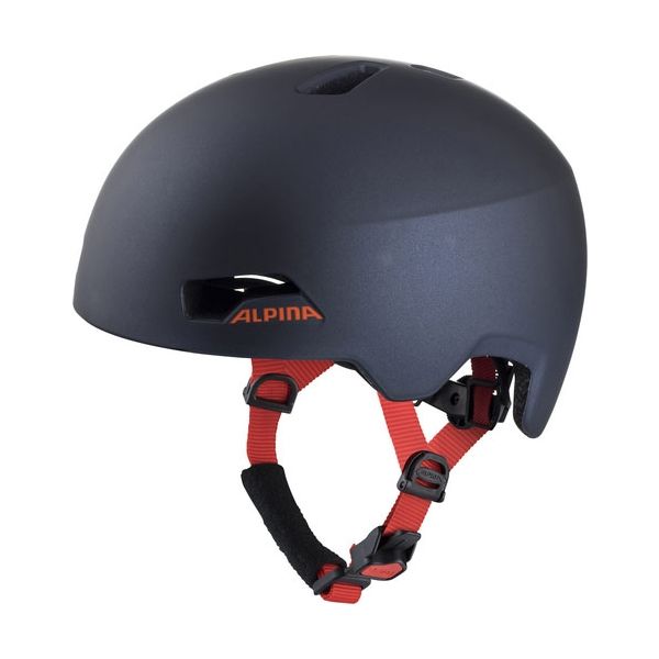Alpina Sports HACKNEY černá (47 - 51) - Dětská cyklistická helma Alpina Sports
