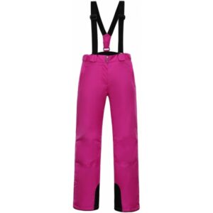 ALPINE PRO DITELA růžová XL - Dámské kalhoty ALPINE PRO