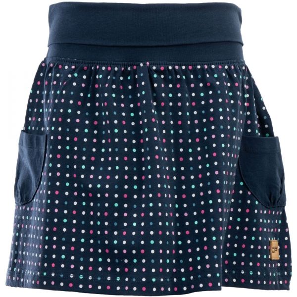 ALPINE PRO JAOQUINO tmavě modrá 116-122 - Dívčí sukně ALPINE PRO