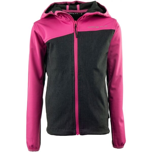 ALPINE PRO PEYTONO růžová 140-146 - Dětská bunda ALPINE PRO
