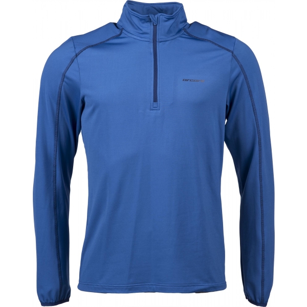 Arcore ENOS modrá M - Pánská fleecová mikina Arcore