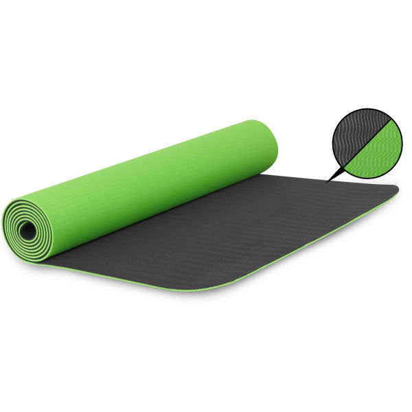 Aress YOGA MAT zelená  - Cvičební podložka Aress