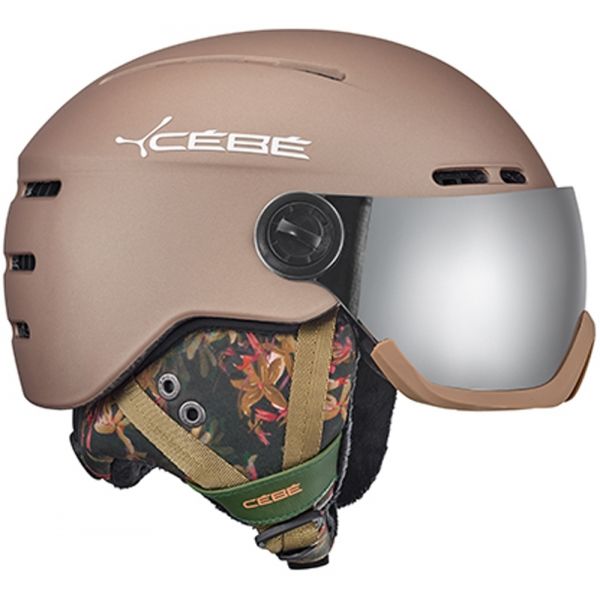 Cebe FIREBALL žlutá (56 - 58) - Unisex sjezdová helma Cebe