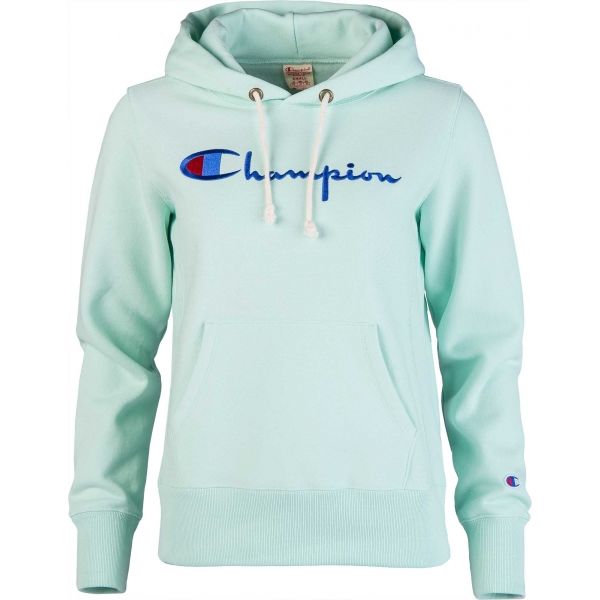 Champion HOODED SWEATSHIRT modrá S - Dámská mikina Champion