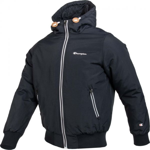 Champion JACKET černá S - Pánská bunda Champion