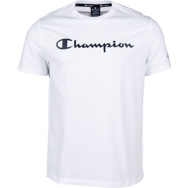Champion CREWNECK T-SHIRT bílá S - Pánské triko Champion