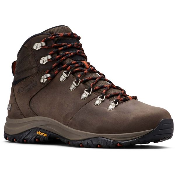 Columbia 100MW TITANIUM OUTDRY hnědá 7.5 - Pánské outdoorové boty Columbia