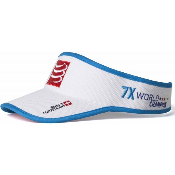 Compressport VISOR bílá NS - Běžecký kšilt Compressport