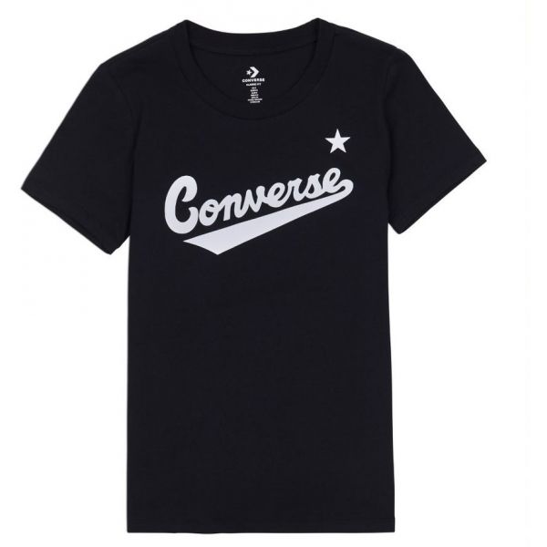 Converse WOMENS NOVA CENTER FRONT LOGO TEE černá XS - Dámské tričko Converse