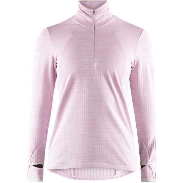 Craft GRID růžová S - Dámský funkční polorolák Craft