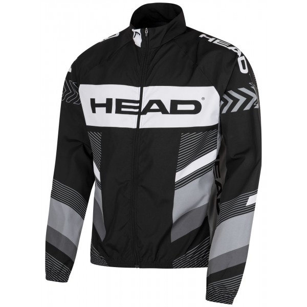 Head MEN ANORAK černá M - Pánská cyklistická bunda Head