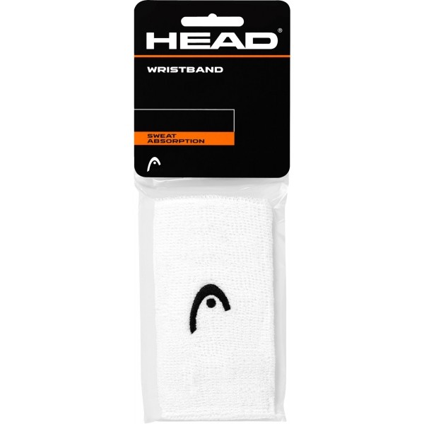 Head WRISTBAND 5 bílá  - Potítka na zápěstí Head