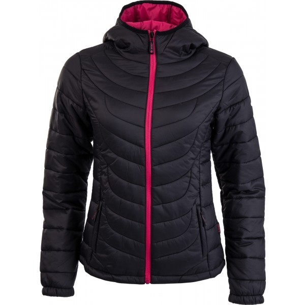 Hi-Tec LADY ARNE černá S - Dámská lehká prošívaná bunda Hi-Tec