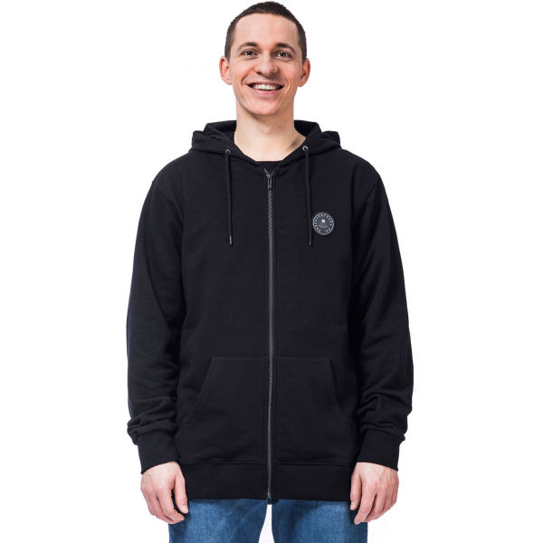 Horsefeathers JENSEN SWEATSHIRT černá XL - Pánská mikina Horsefeathers