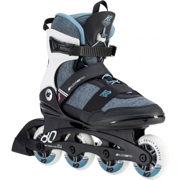 K2 ALEXIS 80 PRO  6.5 - Dámské fitness brusle K2