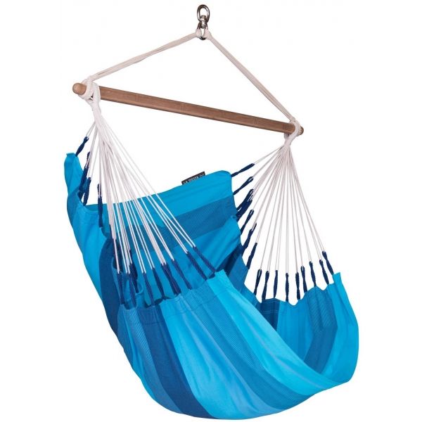 La Siesta ORQUIDEA BASIC modrá NS - Závěsné houpací křeslo La Siesta