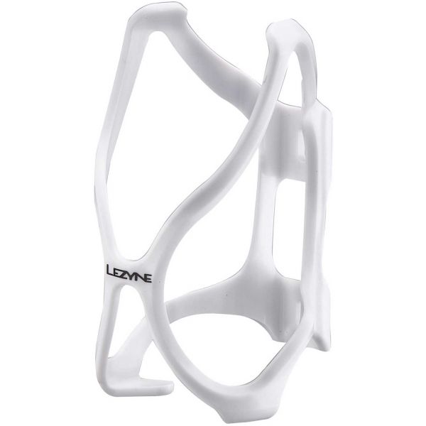 Lezyne FLOW CAGE bílá NS - Košík na láhev Lezyne