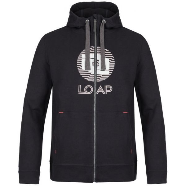 Loap DALEK černá L - Pánská mikina Loap