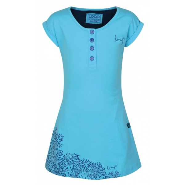 Loap INDRA modrá 158-164 - Dívčí šaty Loap