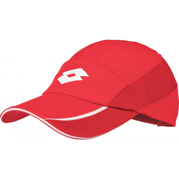 Lotto TENNIS CAP červená UNI - Dámská sportovní kšiltovka Lotto