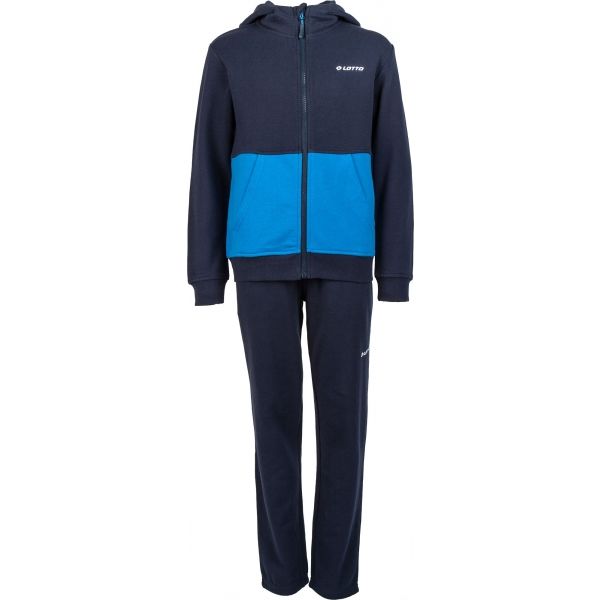 Lotto PETTERO tmavě modrá 116-122 - Chlapecká tepláková souprava Lotto