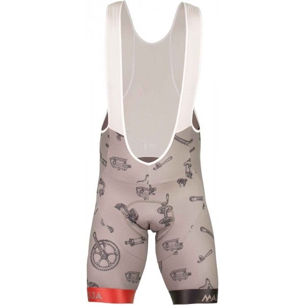 Maloja ARTUR M. PANTS 1/2 černá L - Elastické kraťasy se šlemi Maloja