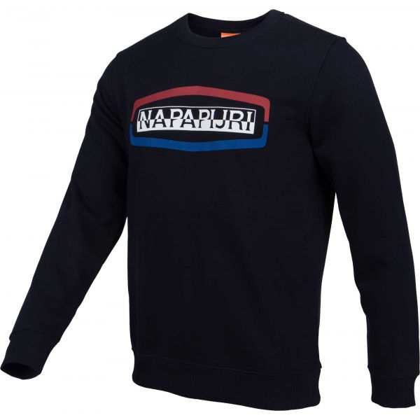 Napapijri BOGY C BLU MARINE černá S - Pánská mikina Napapijri