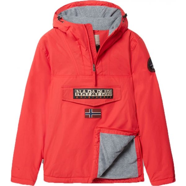 Napapijri RAINFOREST WINTER červená S - Pánská bunda Napapijri