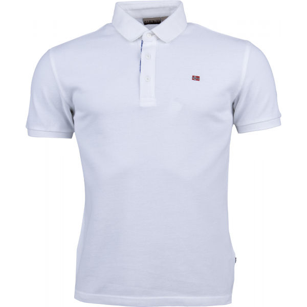 Napapijri EOLANOS bílá XXL - Pánské polotričko Napapijri