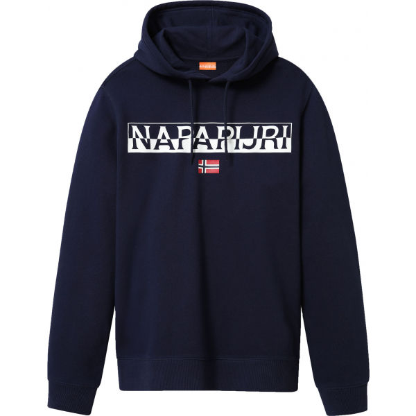Napapijri BARAS H tmavě modrá L - Pánská mikina Napapijri