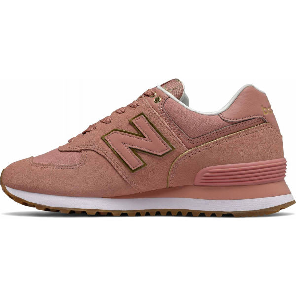 New Balance WL574SOB růžová 6 - Dámská volnočasová obuv New Balance