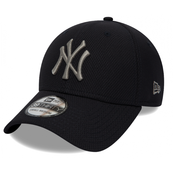 New Era 39THIRTY DIAMOND NEW YORK YANKEES černá M/L - Pánská klubová kšiltovka New Era