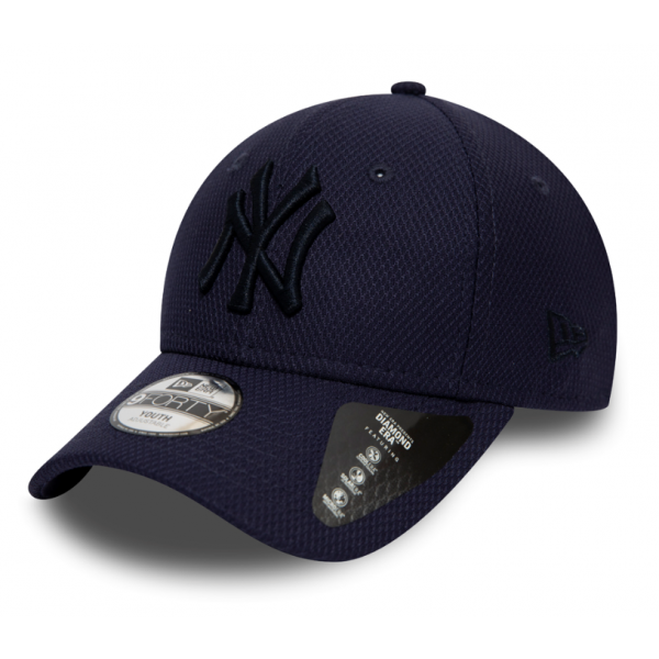 New Era 94FORTY DIAMOND KIDS NEW YORK YANKEES černá YOUTH - Dětská klubová kšiltovka New Era