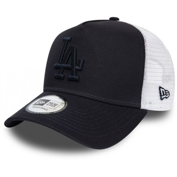 New Era 9FORTY AF TRUCKER MLB THE LEAGUE ESSENTIAL LOS ANGELES DODGERS černá UNI - Pánská klubová truckerka New Era