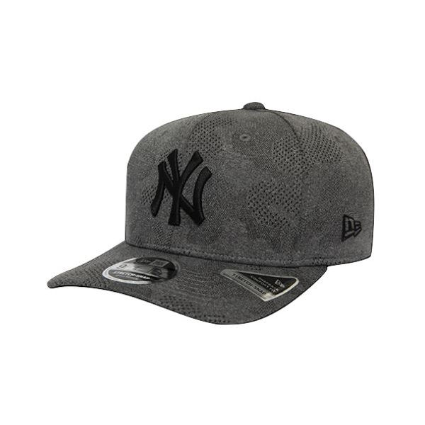 New Era 9FIFTY STRETCH SNAP MLB LEAGUE NEW YORK YANKEES šedá M/L - Klubová kšiltovka New Era