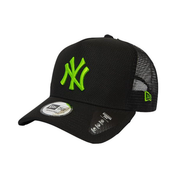 New Era 9FORTY AF TRUCKER MLB DIAMOND ERA NEW YORK YANKEES černá UNI - Pánská kšiltovka New Era