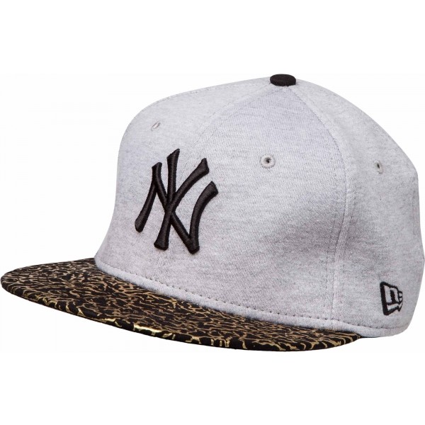 New Era 9FIFTY CRACKED NEW YORK YANKEES šedá UNI - Pánská klubová kšiltovka New Era