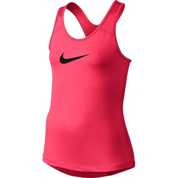 Nike G NP TANK růžová L - Dětský běžecký top Nike