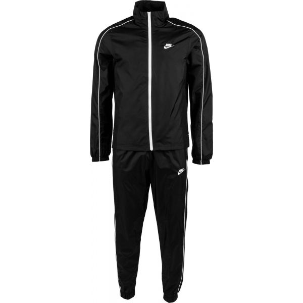 Nike NSW CE TRK SUIT WVN BASIC M černá L - Pánská sportovní souprava Nike