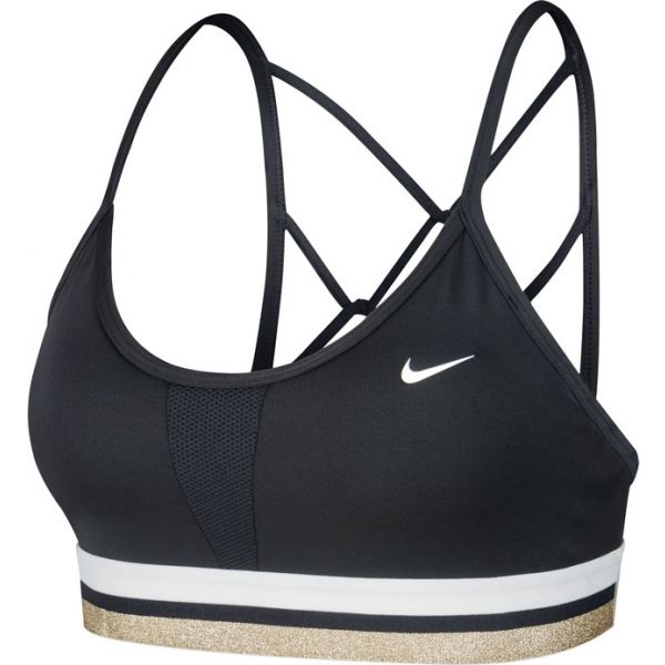 Nike GL DK INDY BRA černá L - Dámská podprsenka Nike