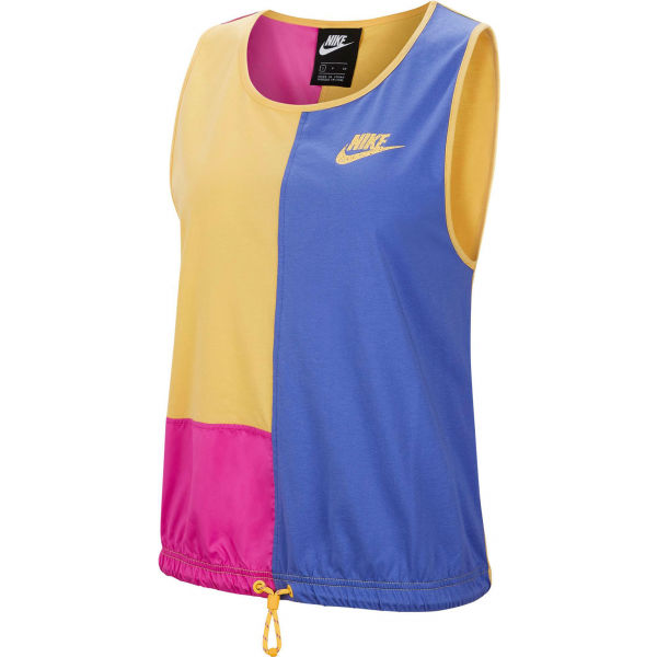 Nike NSW ICN CLSH TANK W žlutá L - Dámské tílko Nike