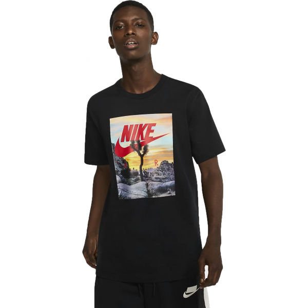 Nike NSW TEE FESTIVAL PHOTO M  XL - Pánské tričko Nike