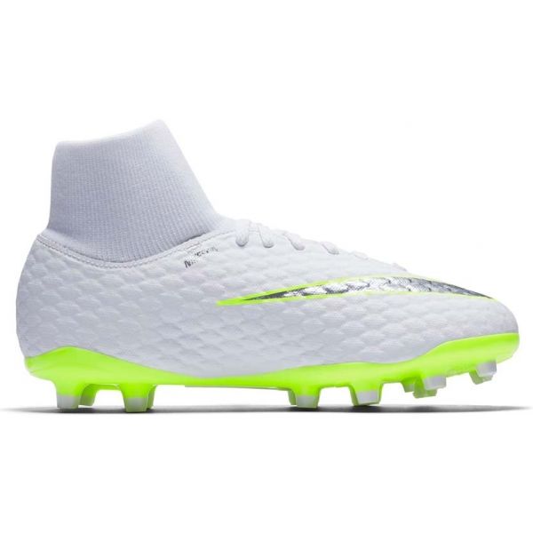 Nike JR HYPERVENOM PHANTOM III ACADEMY DYNAMIC FIT FG bílá 5.5Y - Dětské kopačky Nike