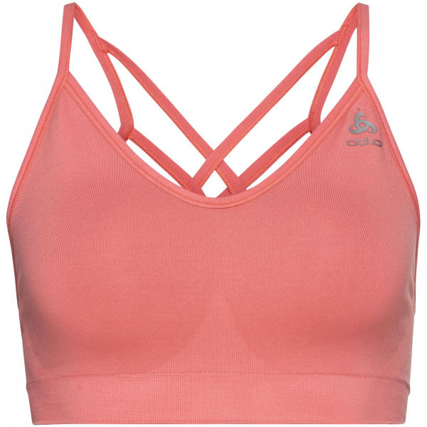 Odlo SPORTS BRA SEAMLESS SOFT růžová L - Dámská podprsenka Odlo