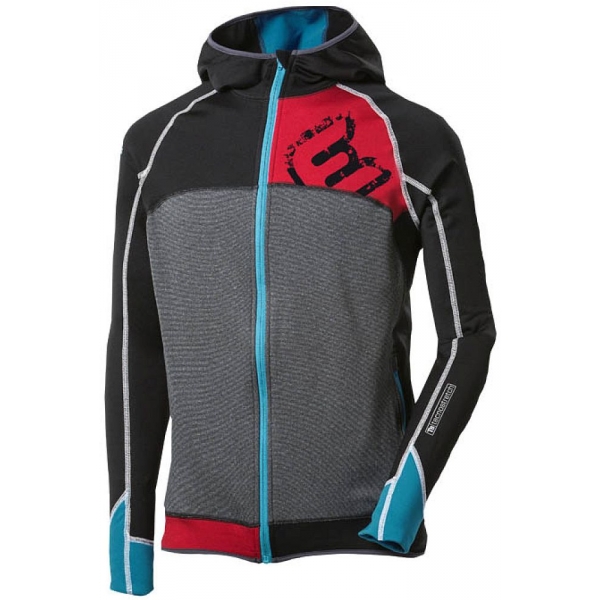 Progress TS REBEL šedá M - Pánská funkční mikina Progress